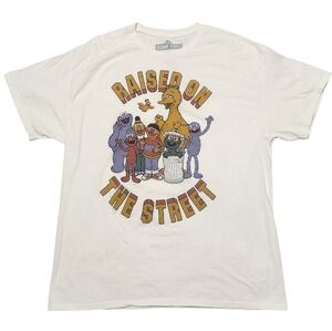 Sesame Street "Raised on the Street" Graphic Tee XL